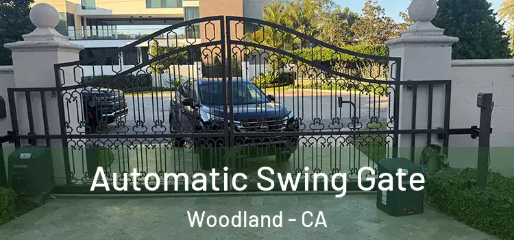  Automatic Swing Gate Woodland - CA